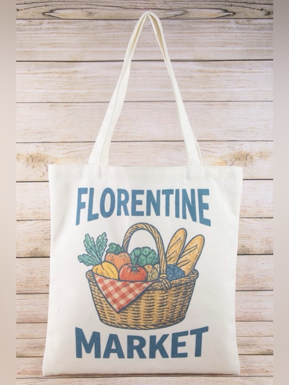 Fame Florentine Market Tote Bag